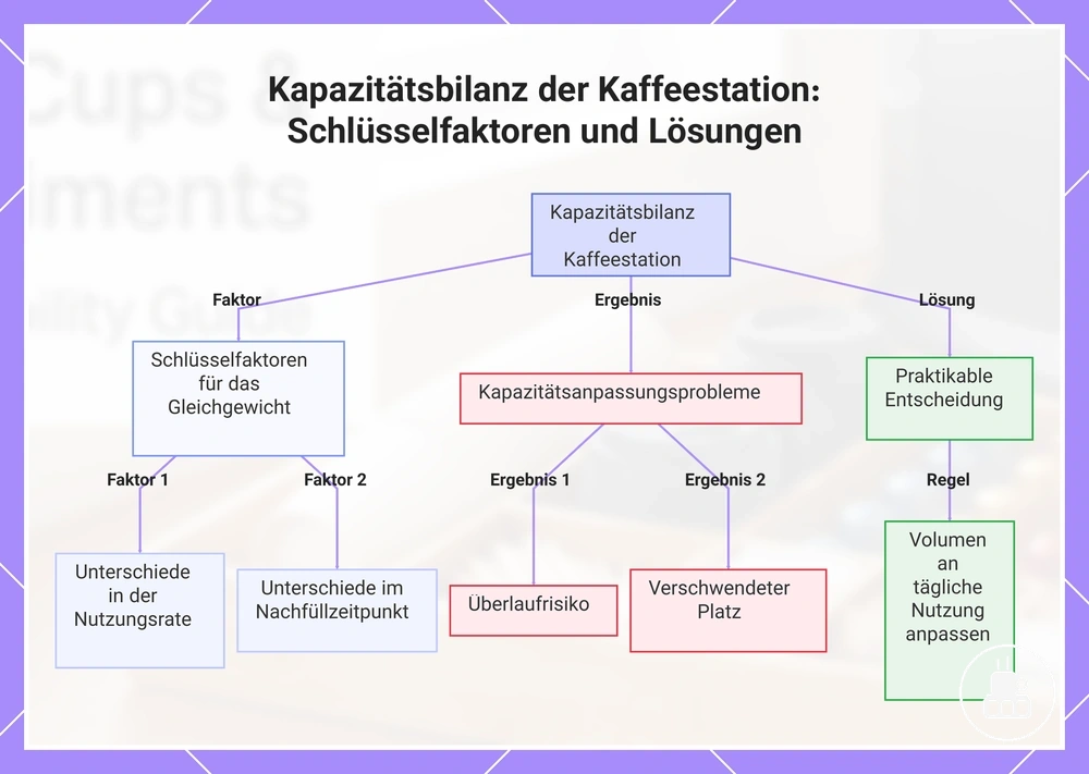 Kapazitätsbilanz der Kaffeestation: Schlüsselfaktoren und Lösungen