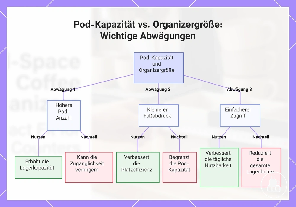 Pod-Kapazität vs. Organizergröße: Wichtige Abwägungen