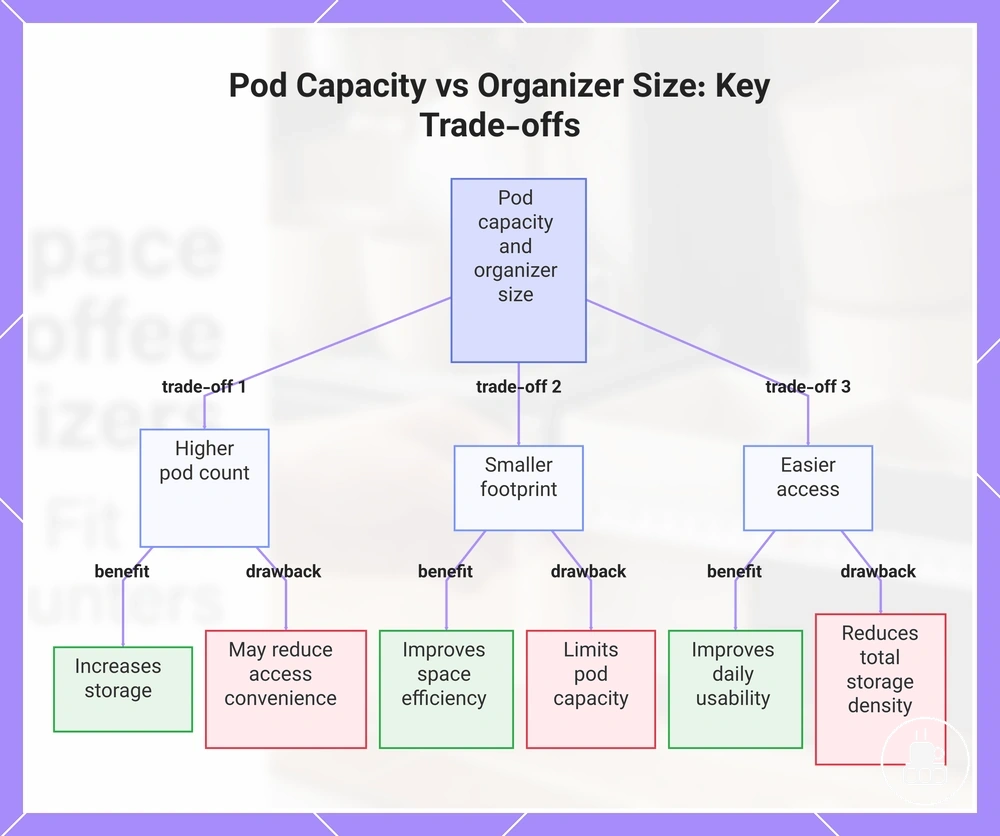 Pod Capacity vs Organizer Size: Key Trade-offs