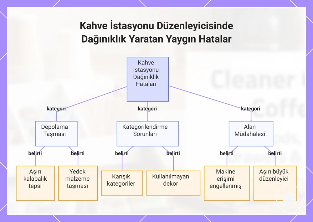 Kahve İstasyonu Düzenleyicisinde Dağınıklık Yaratan Yaygın Hatalar