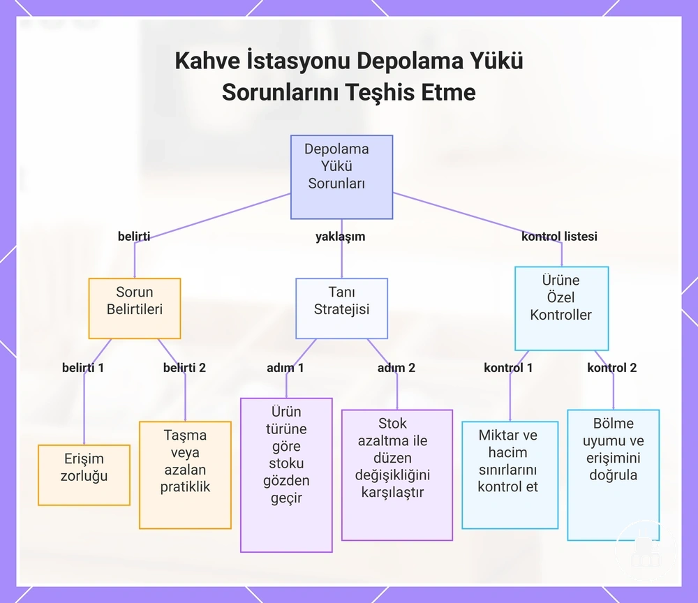 Kahve İstasyonu Depolama Yükü Sorunlarını Teşhis Etme